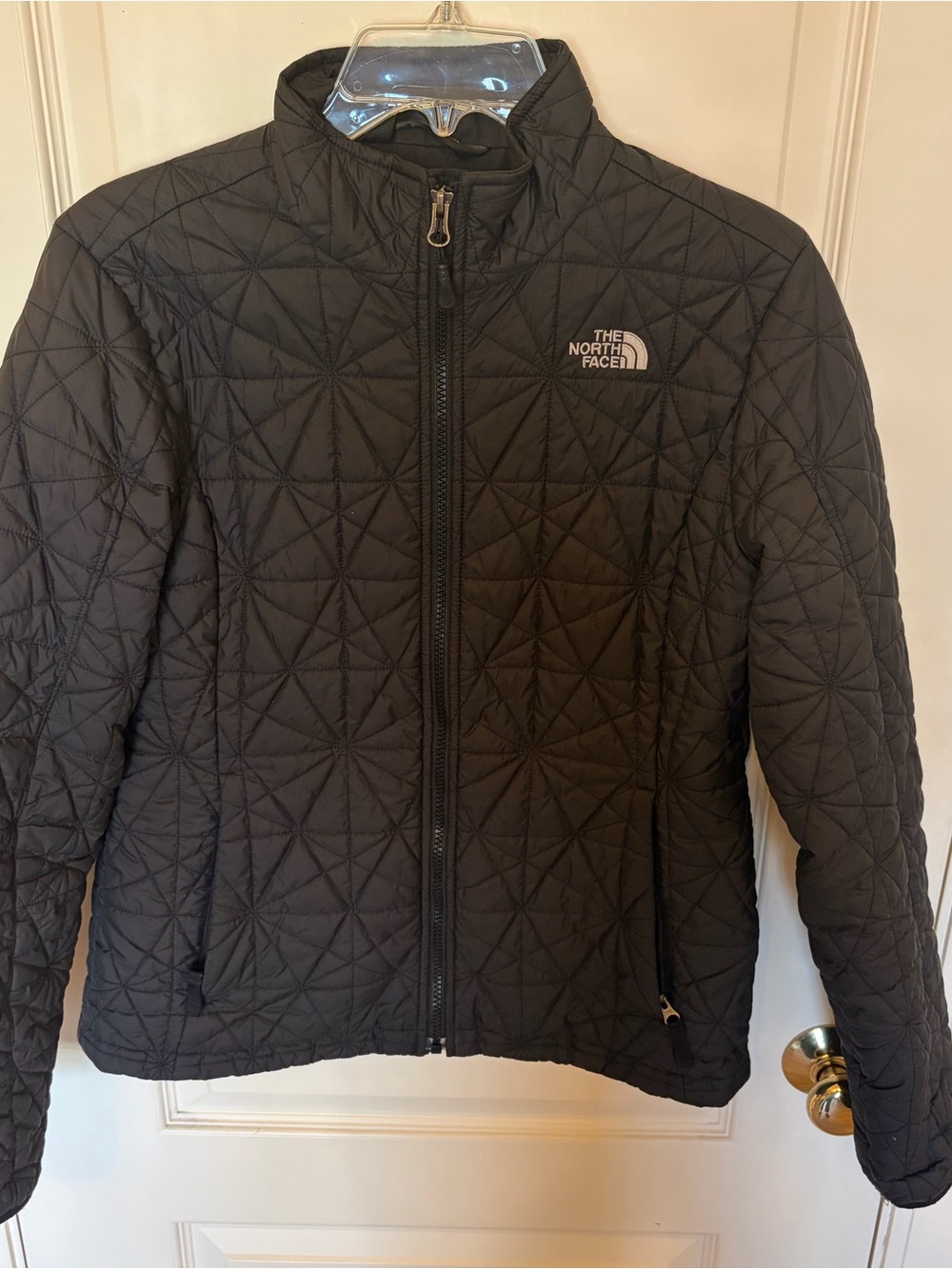 The North Face Women's Black Quilted Jacket Size Medium